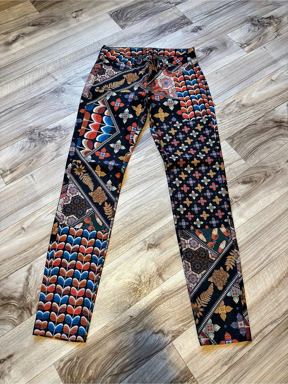 Desigual Printed Skinny Pants